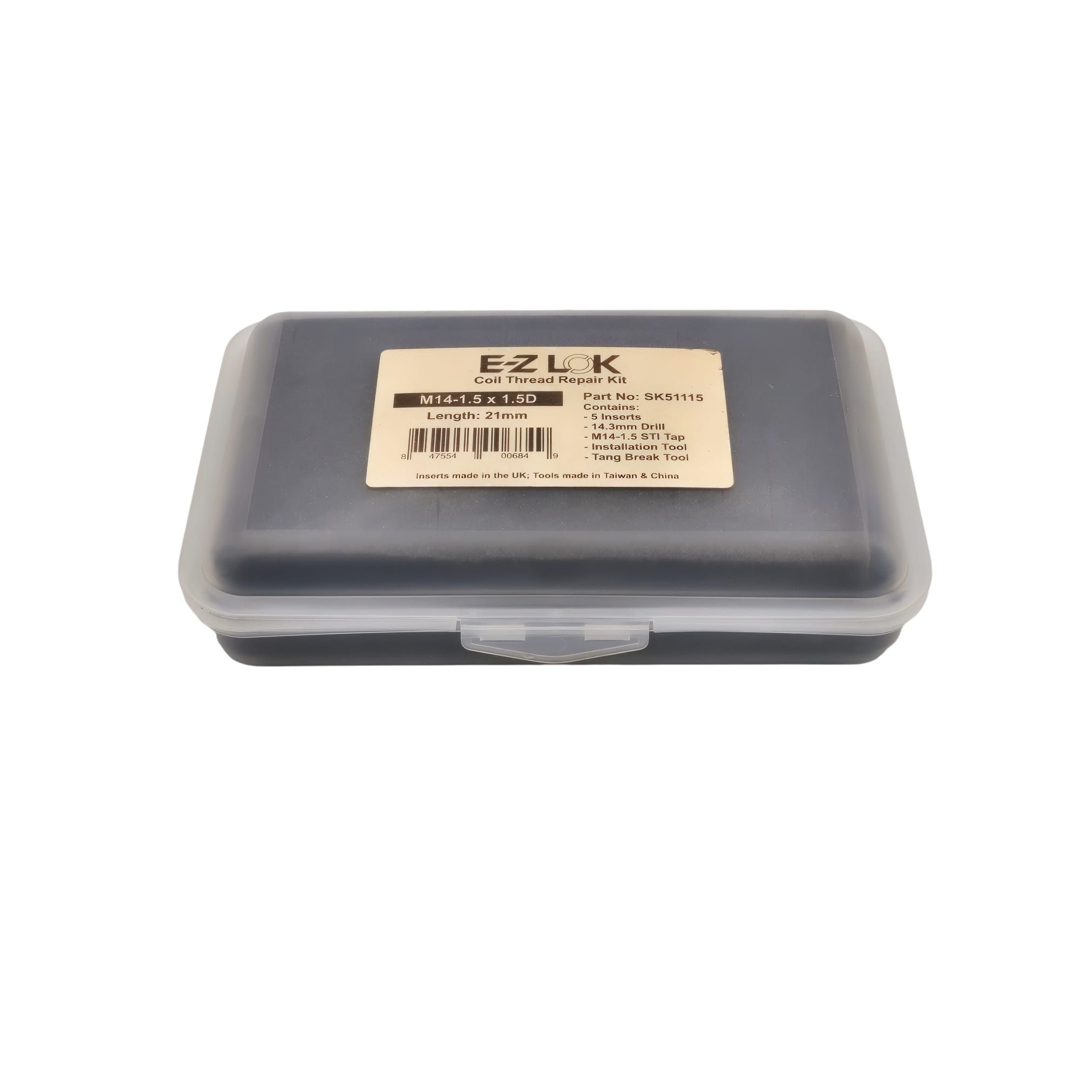 E-Z LOK THREAD REPAIR E-Z LOK M14 x 1.5 x 1.5D Thread Repair Kit – Standard Coil Type