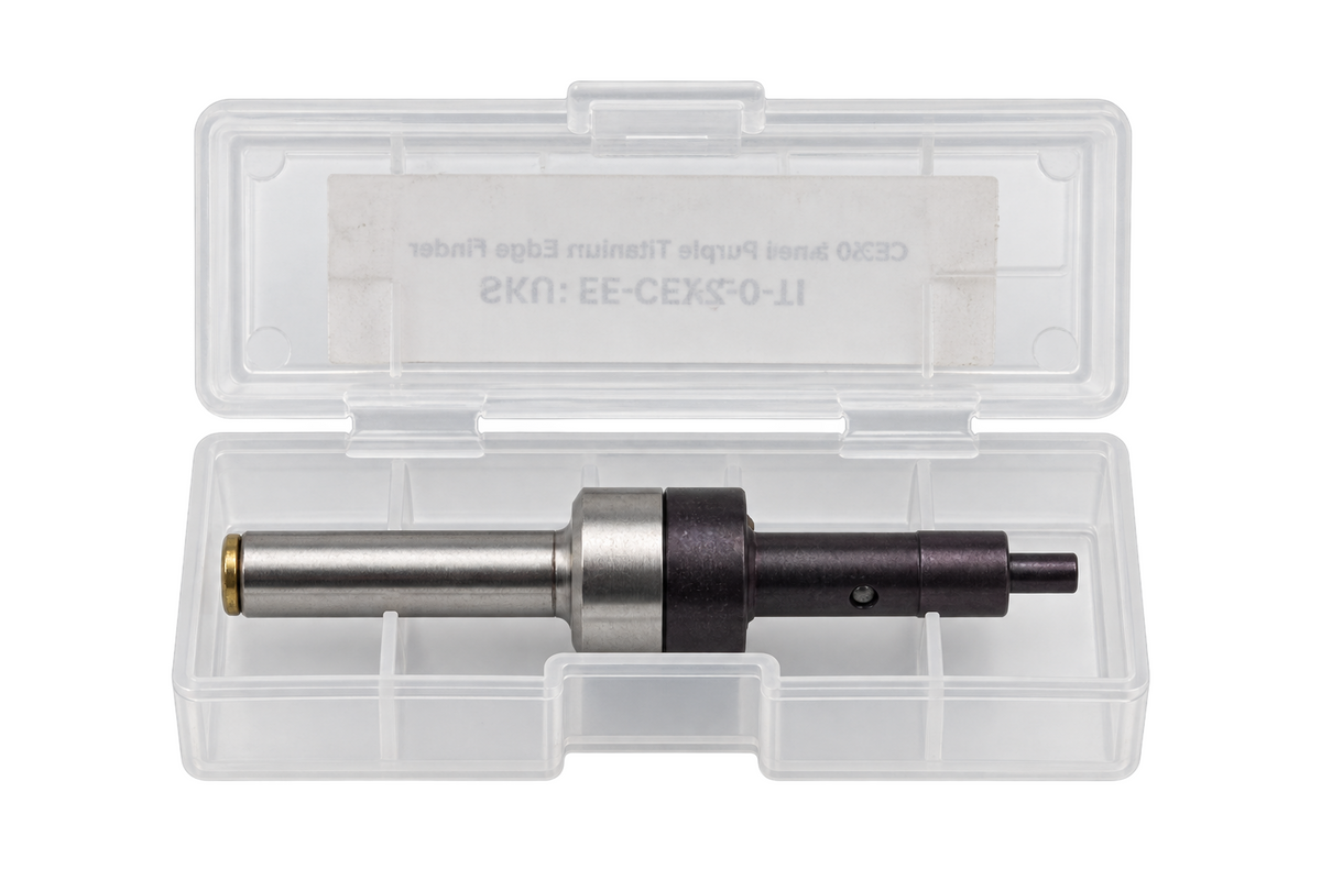 CE420 Purple Titanium Edge Finder for CNC Milling Machine Drill Press