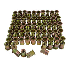 8/32 UNC Zinc Plated Steel Nutsert Rivet Nuts – Bulk Pack of 200