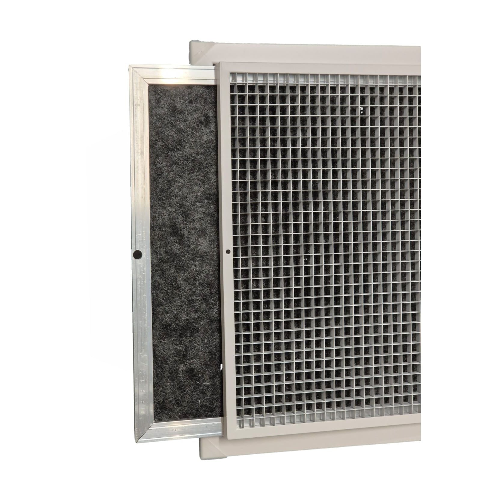 Pack of 3 Ductsure Eggcrate Hinged Filter EGHF-P 600400 (595x395mm)