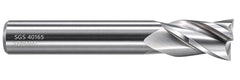Kyocera SGS 40165 12mm 4 Flute Uncoated Stub Carbide Square End Mill