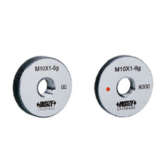 Insize Metric Fine Thread Ring Gage M10 × 1 mm Class 6g GO Ring Gage Series 4129-10P