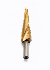 Bordo Saber 8035 4-12mm HSS TiN Coated Spiral Flute Step Drill