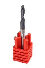 Fullerton 4.0mm 2 Flute TiAlN Coated Carbide Ball Nose Endmill - 3215 Series