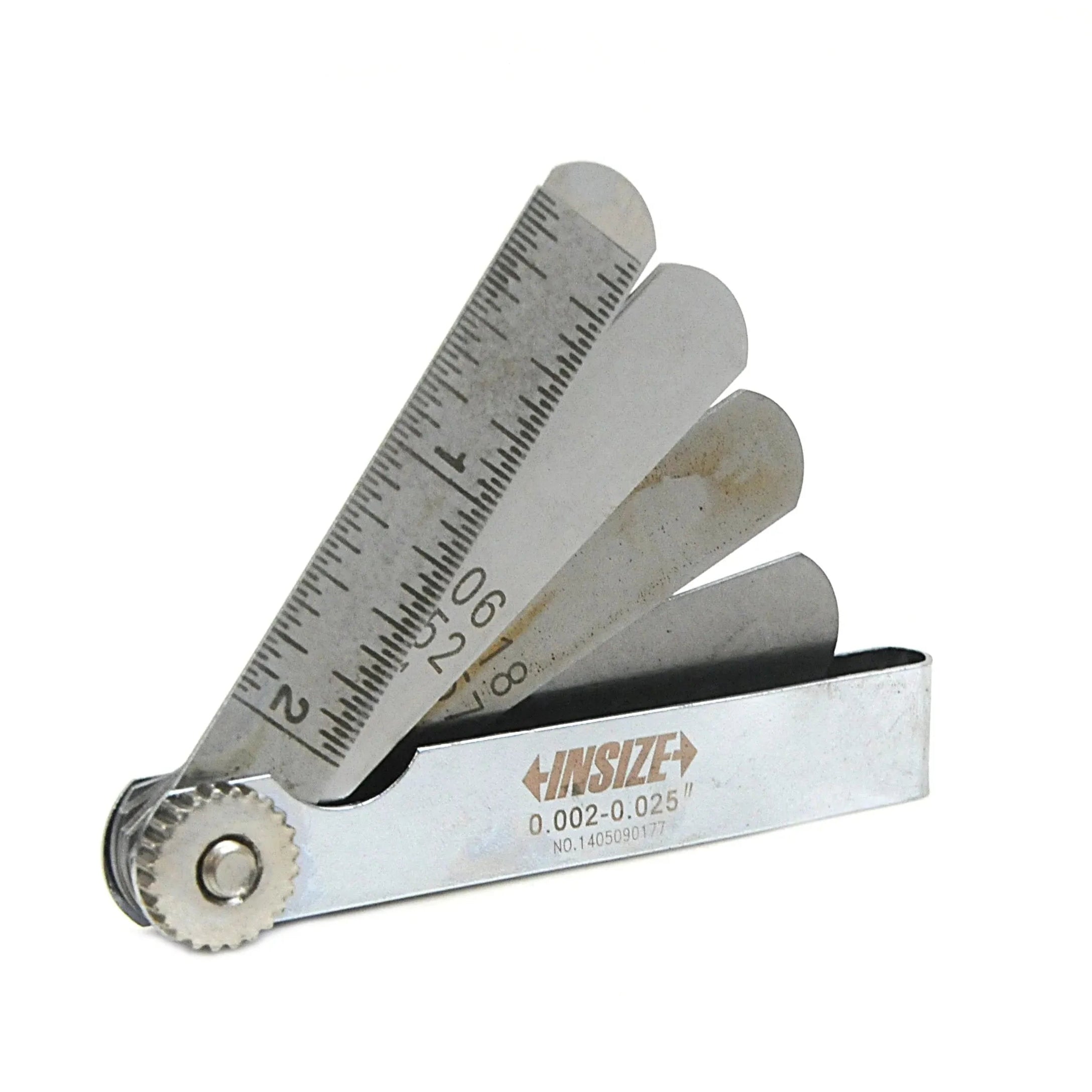 Insize Feeler Gauge Set 0.002"–0.025" Range Series 4614-15