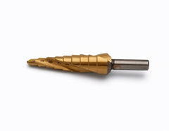 Bordo Saber 8035 4-12mm HSS TiN Coated Spiral Flute Step Drill