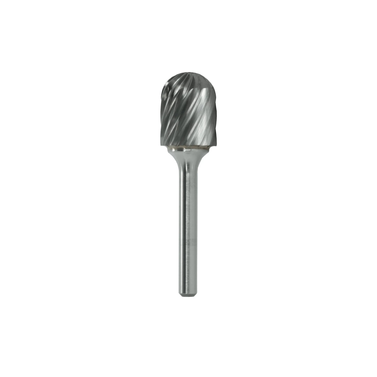 CH Tools – SC3MNF 10mm Double Cut Metric Carbide Burr (Cylinder with Radius End, 6mm Shank)