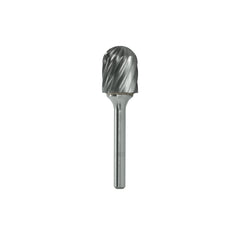 CH Tools – SC3MNF 10mm Double Cut Metric Carbide Burr (Cylinder with Radius End, 6mm Shank)
