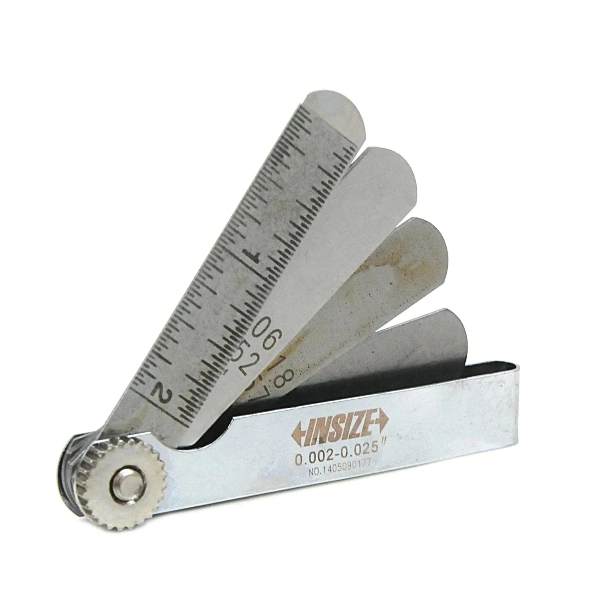 FEELER GAUGE SET - INSIZE 4614-15 0.002-0.025" - Twin Eagle Imports
