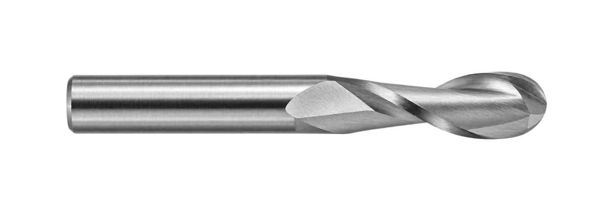 Fullerton 92068 0.4724" 2 Flute Standard Ball Nose End Mill - Twin Eagle Imports