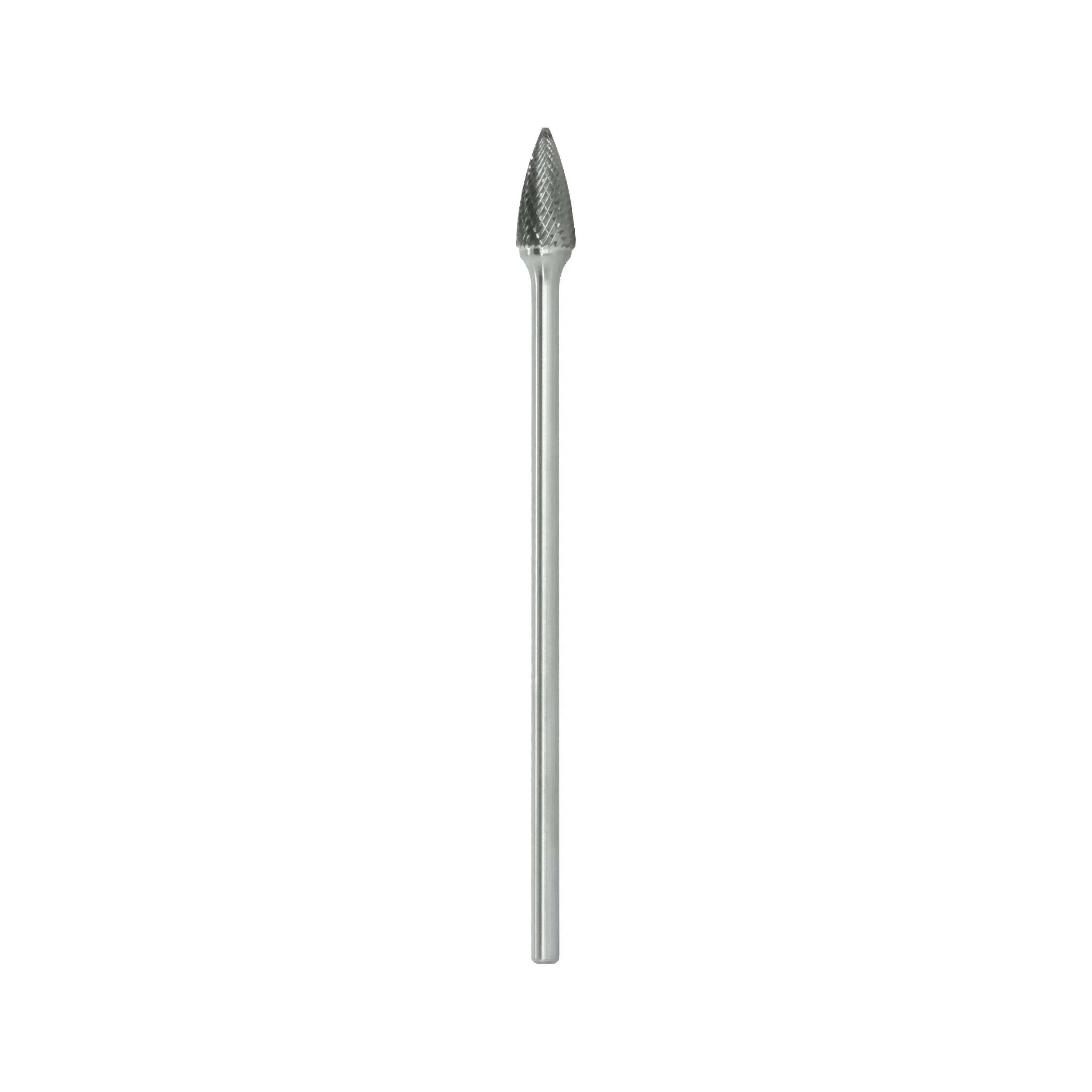 FULLERTON TOOL COMPANY CARBIDE BURRS LONG SHANK CARBIDE BURR - Best Carbide 1/4" SG1L6