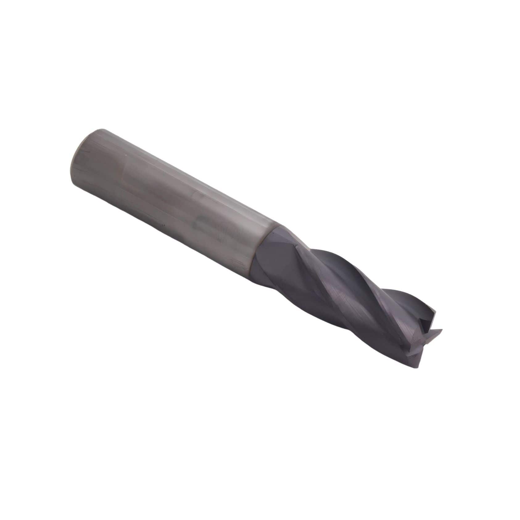 FULLERTON TOOL COMPANY CARBIDE ENDMILL Fullerton 30631 7/16 Inch 4 Flute TiAlN Coated Carbide Square End Mill