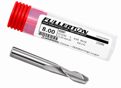 FULLERTON TOOL COMPANY CARBIDE ENDMILL Fullerton 92047 8mm 2 Flute Carbide Square End Mill