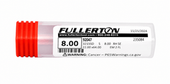 FULLERTON TOOL COMPANY CARBIDE ENDMILL Fullerton 92047 8mm 2 Flute Carbide Square End Mill