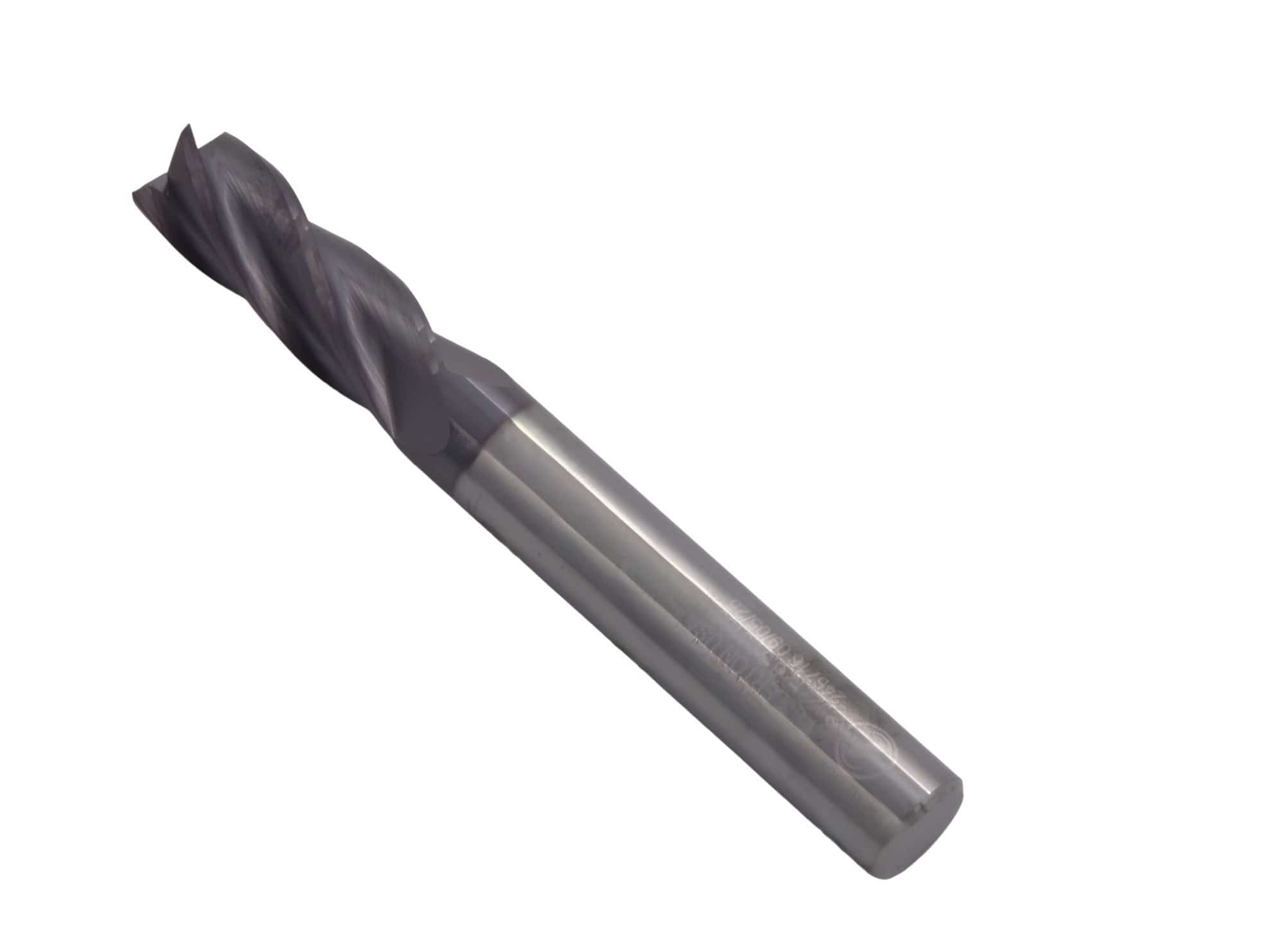 FULLERTON TOOL COMPANY CARBIDE ENDMILL Fullerton 92212 8mm 4 Flute TiAlN Coated Carbide Square End Mill