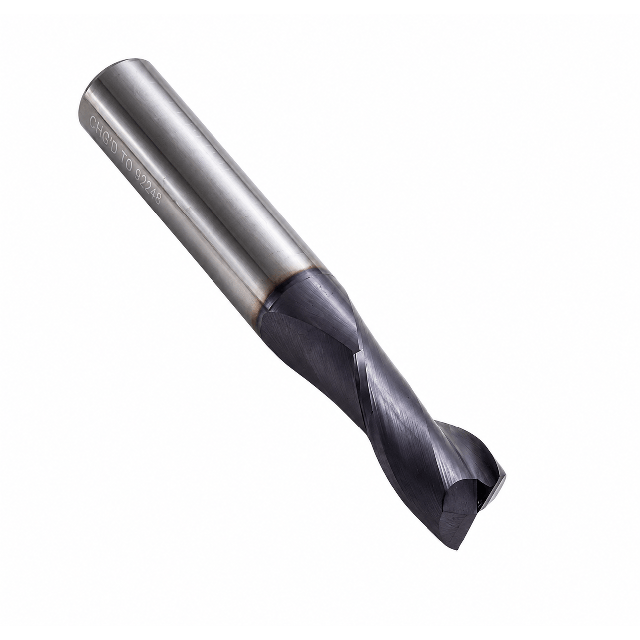FULLERTON TOOL COMPANY CARBIDE ENDMILL Fullerton 92248 12mm 2 Flute TiAlN Coated Carbide Square End Mill