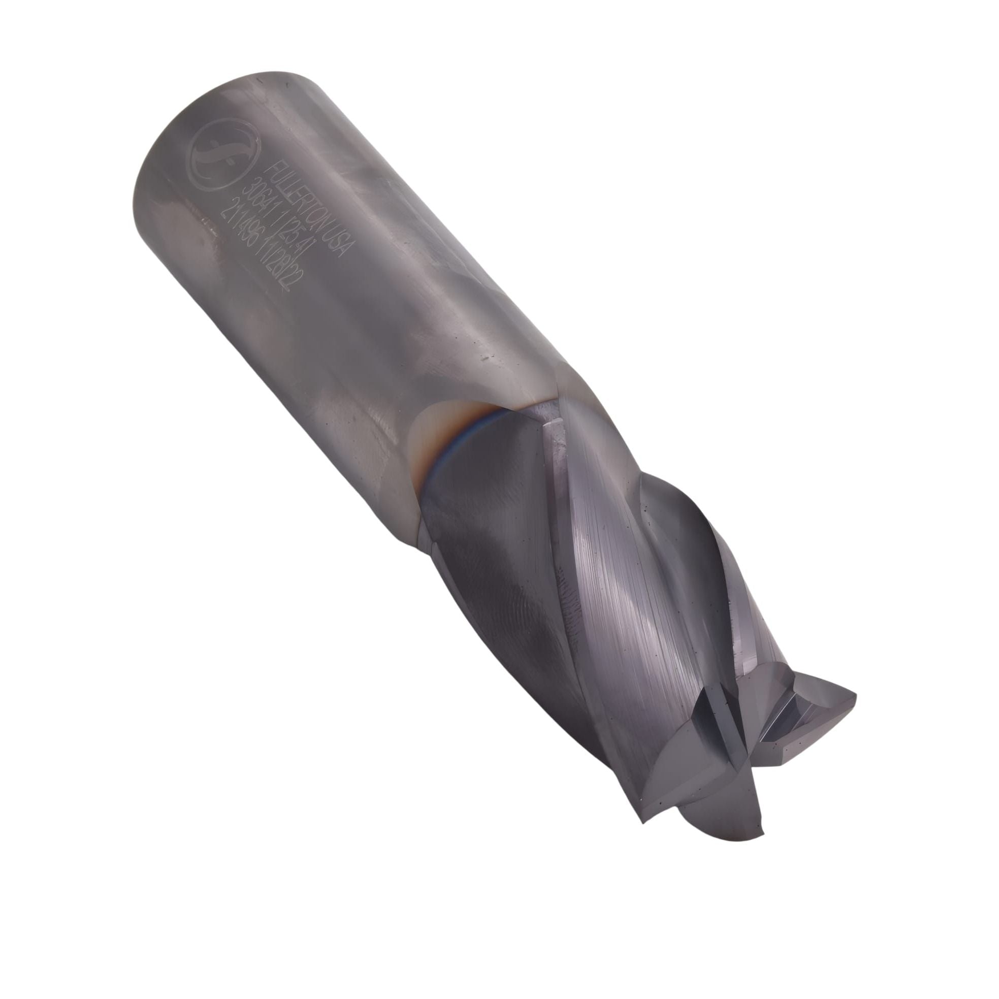FULLERTON TOOL COMPANY MILLING CUTTERS Fullerton 30641 1 Inch 4 Flute TiAlN Coated Carbide Square End Mill
