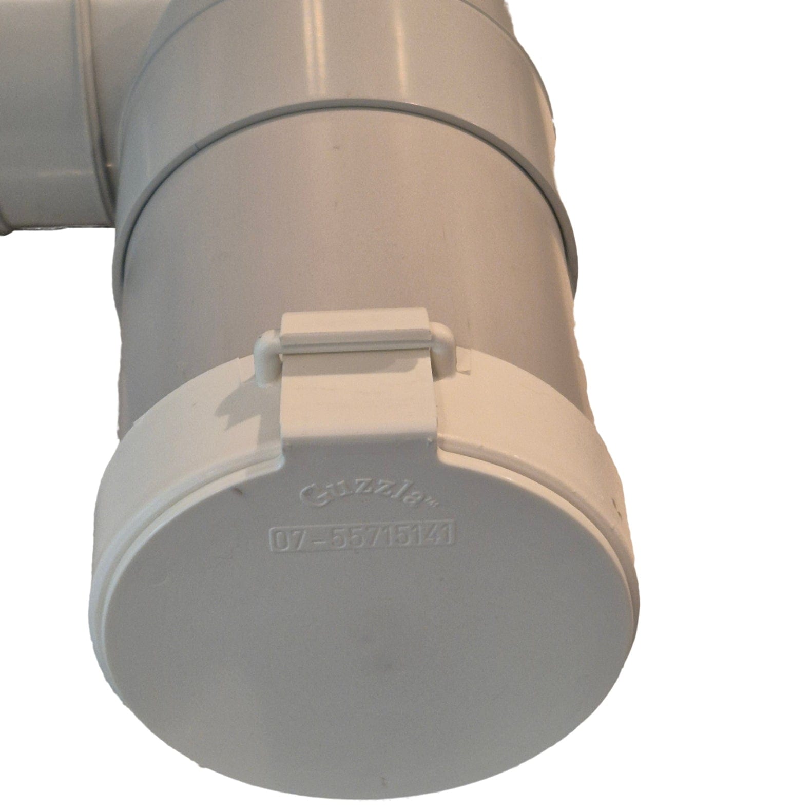 Guzzla Drain Waste Pack of 2 - Pest Proof Frog Flap for Blockage-Free Drains