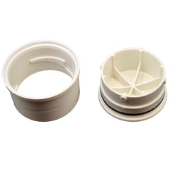 Guzzla Drain Waste White Bolted Trap Screw