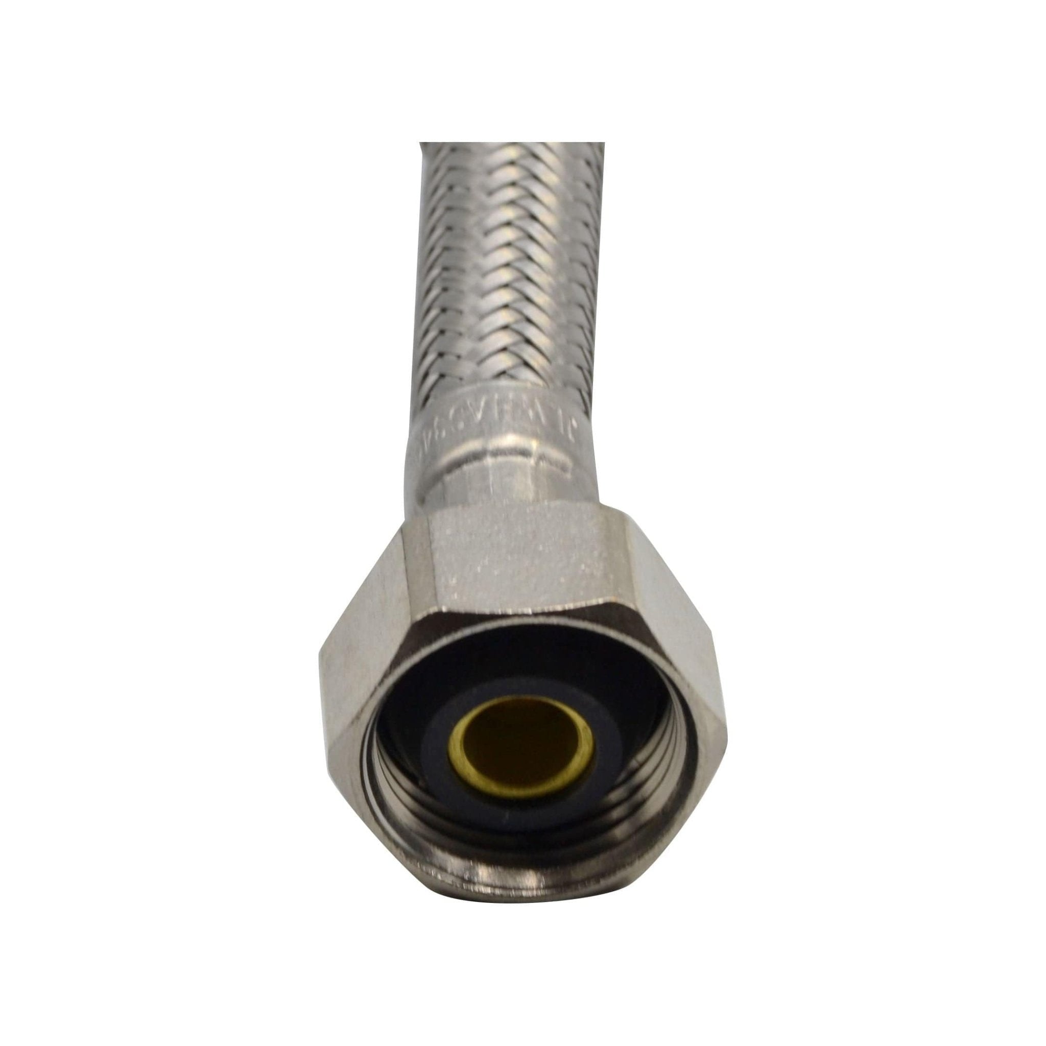Haron B4F20 20″ (500mm) 1/2″F x 1/2″F Steel Braided Hose - Twin Eagle Imports