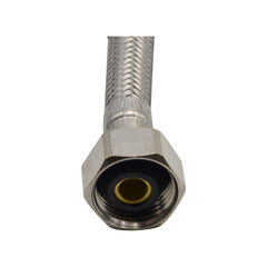 Haron B4F20 20″ (500mm) 1/2″F x 1/2″F Steel Braided Hose - Twin Eagle Imports