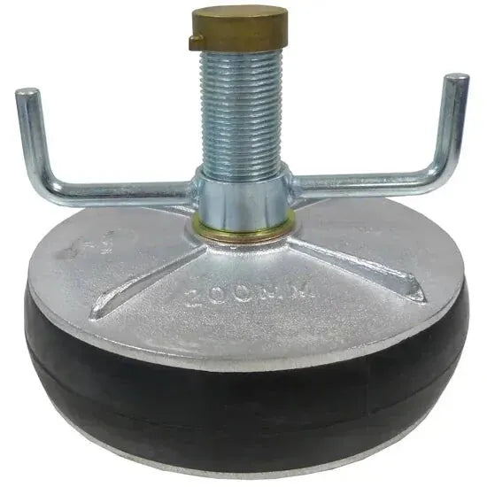 HARON Expanding Plumbing Plug Aluminium Alloy pipe with 25 mm bypass 187-219mm MPA 200-25
