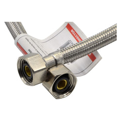 HARON Flexible Connectors Haron B4F24 24″ (600mm) 1/2″F x 1/2″F Steel Braided Hose