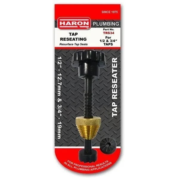 HARON Tap Repair Tool Haron TRS34 1/2" & 3/4"Tap Reseater with Tapered Thread