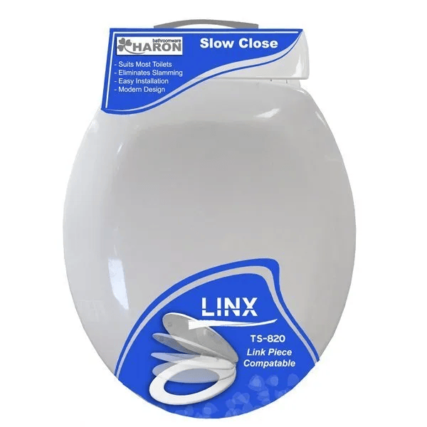 HARON Toilet Seat Haron TS-820 Slow Close LINX – Suits 217mm Link