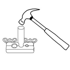 HARON Tube Expander Haron H108 3/8, 1/2 & 3/4″ Heavy Duty Block and Pin Flaring Tool