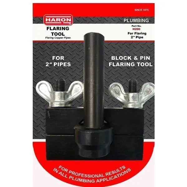 HARON Tube Expander Haron H200 2″ Heavy Duty Block and Pin Flaring Tool