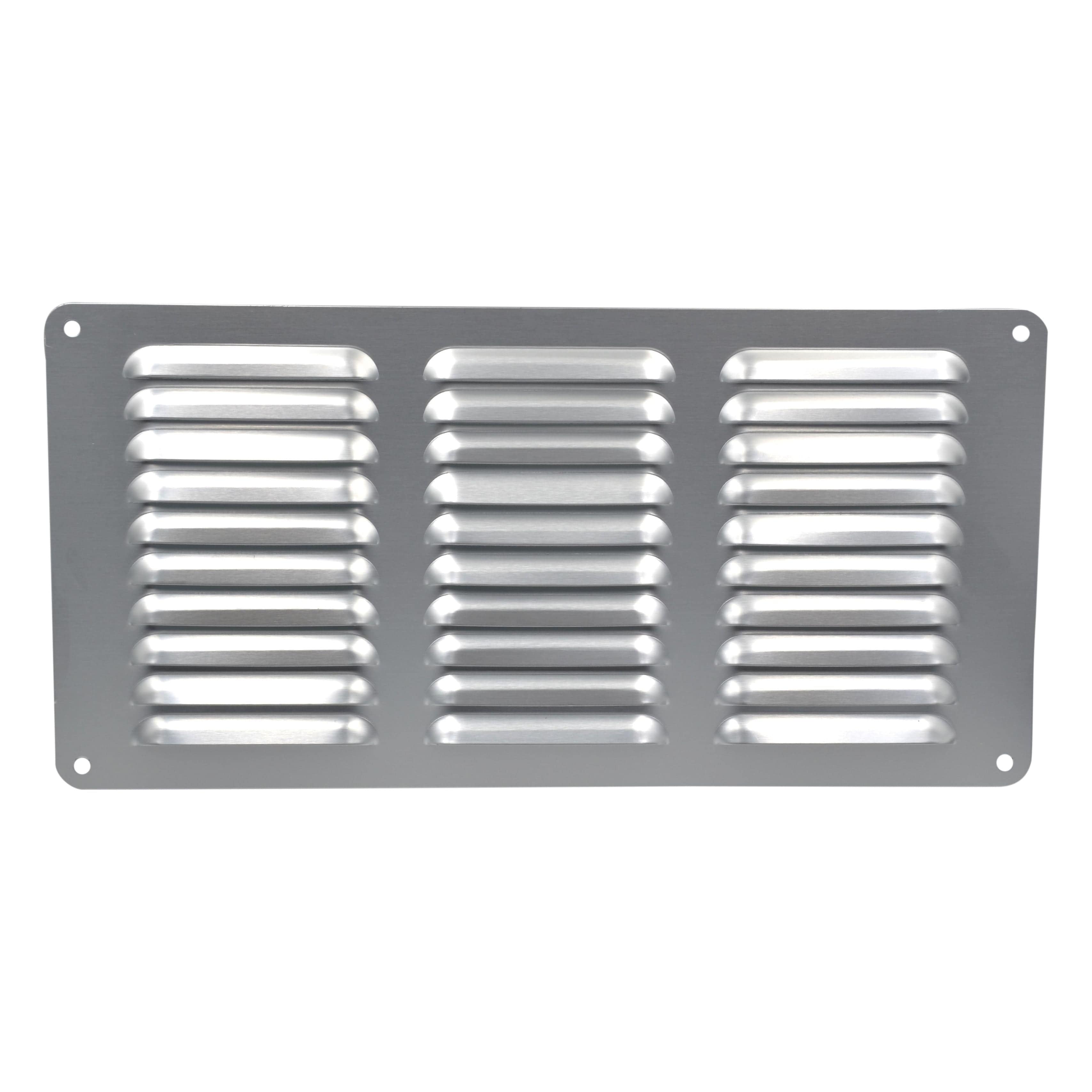 HARON Vent Haron 3001S Aluminium Vents –  Anodised Silver 300 x 150mm Pack of 2