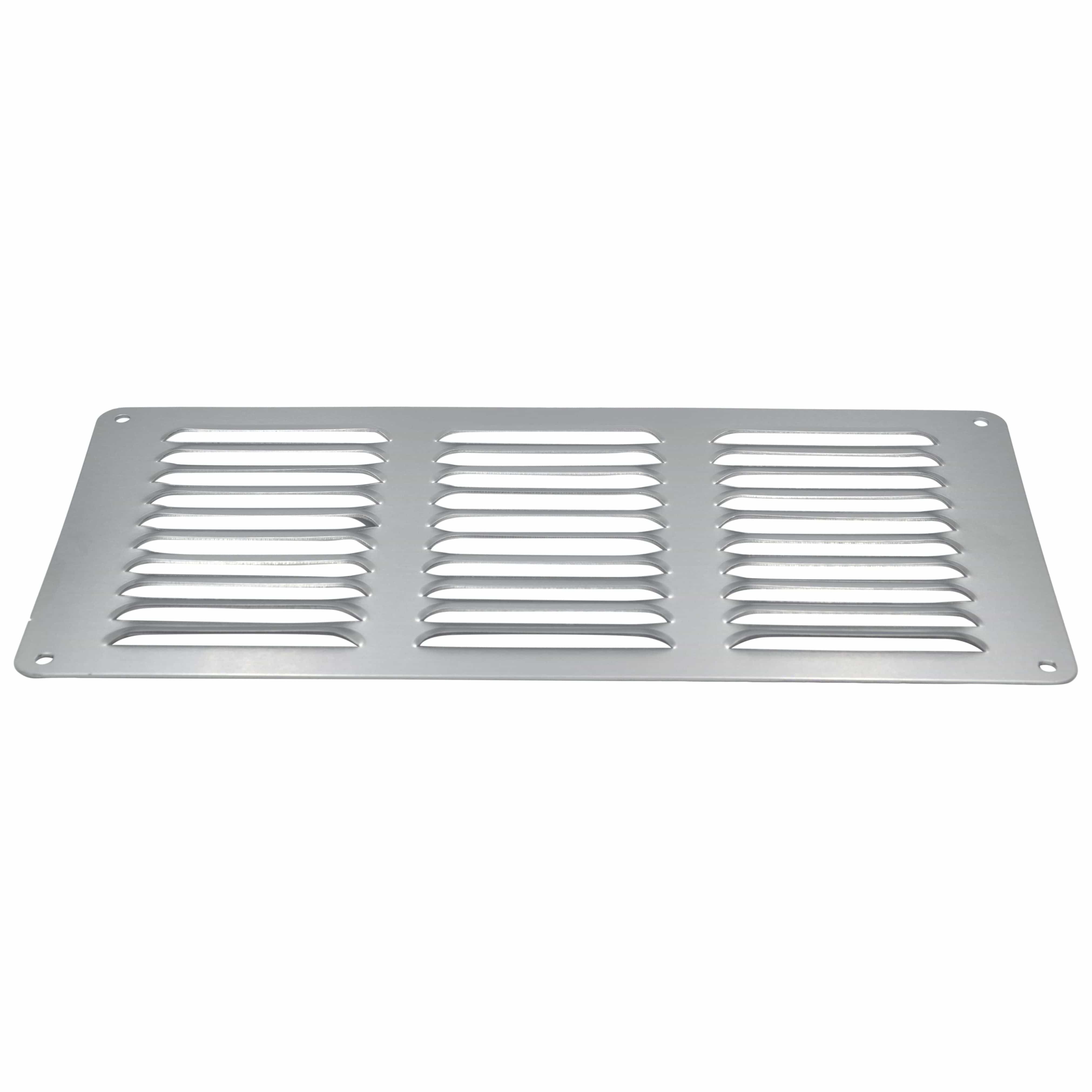 HARON Vent Haron 3001S Aluminium Vents –  Anodised Silver 300 x 150mm Pack of 2