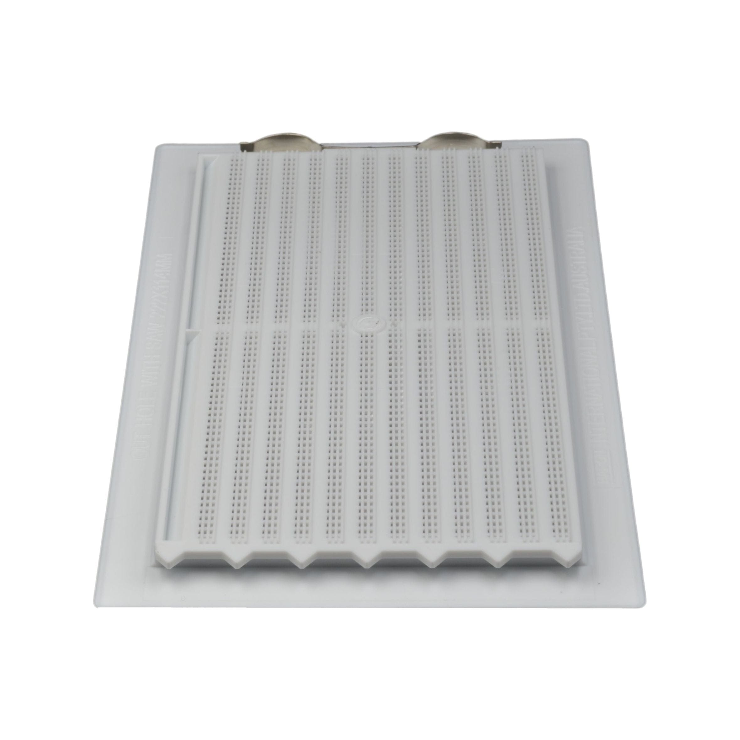 HARON Vent Haron 95W Wall Vent – White. Vent Facing 245 x 145mm