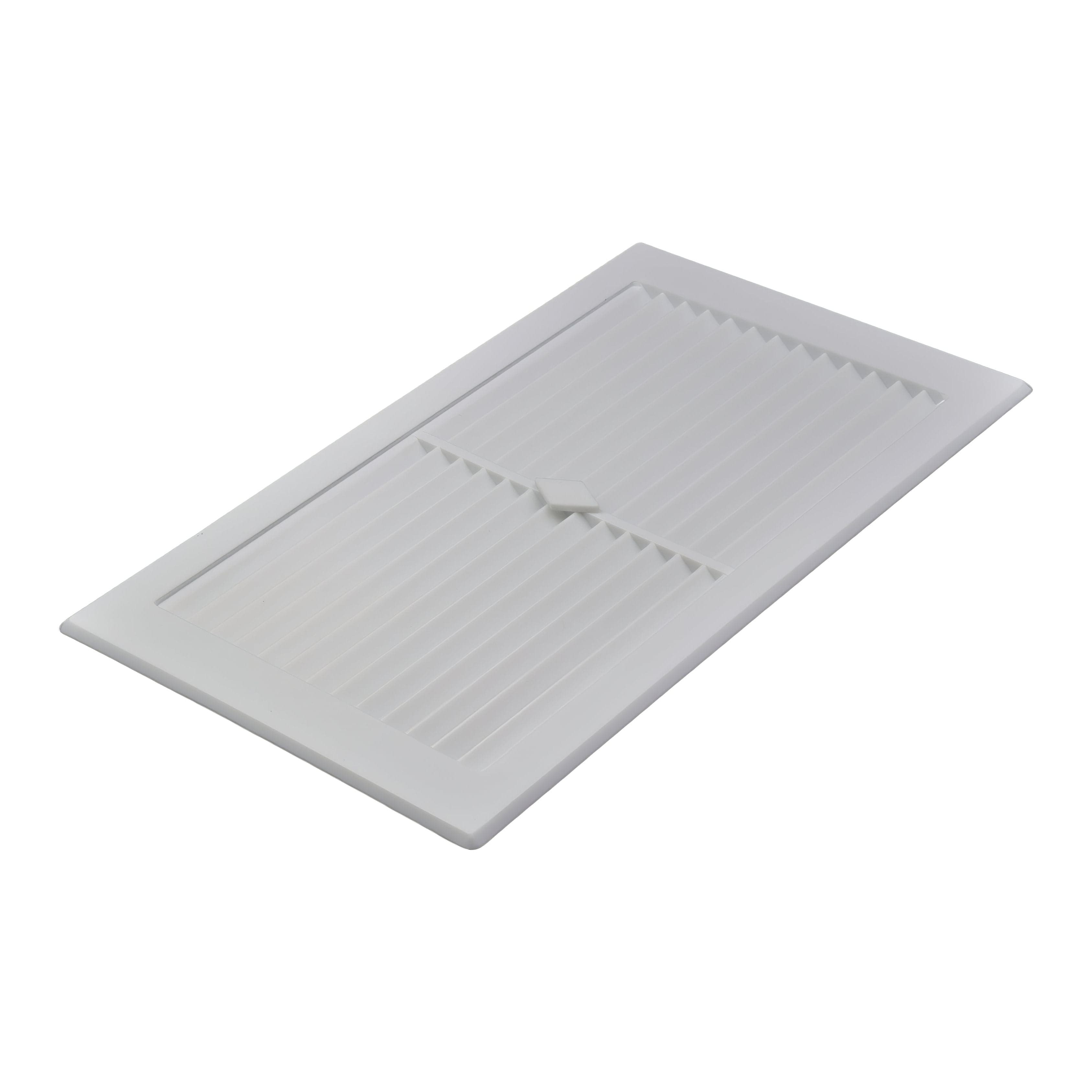 HARON Vent Haron 95W Wall Vent – White. Vent Facing 245 x 145mm