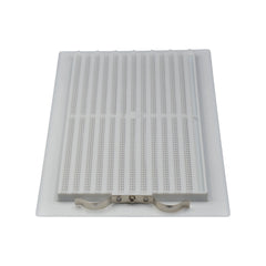 HARON Vent Haron 95W Wall Vent – White. Vent Facing 245 x 145mm