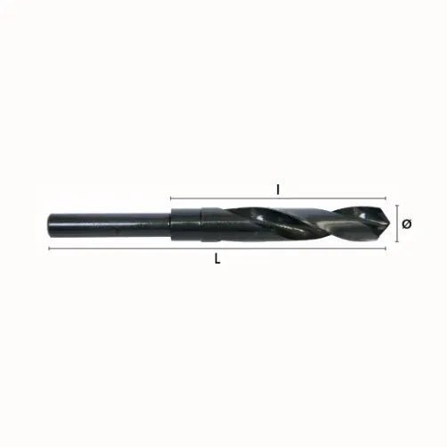 Hepyc 1" HSS Reduced Shank Drill DIN 338 - Twin Eagle Imports