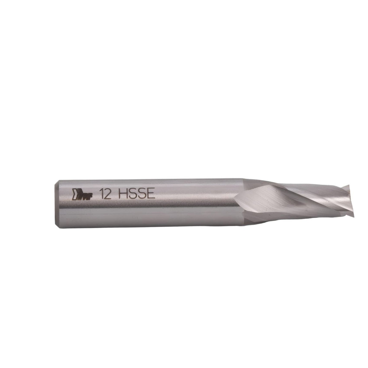 Hepyc 12mm Cobalt HSS End Mill DIN327N Short Series 2 Flute 30° Helix - Twin Eagle Imports