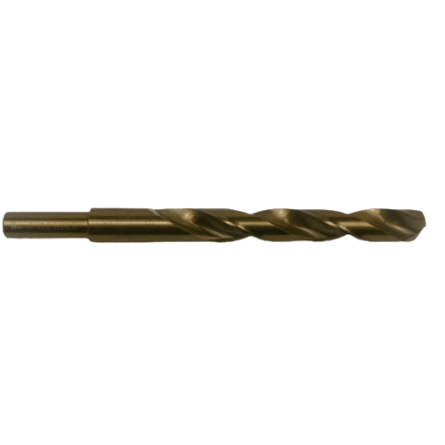 Hepyc 13.0mm HSS-Co Reduced Shank Drill – DIN 338 MR - Twin Eagle Imports