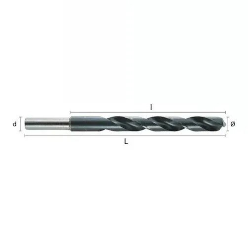 Hepyc 15.5mm HSS Reduced Shank Drill DIN 338 - Twin Eagle Imports