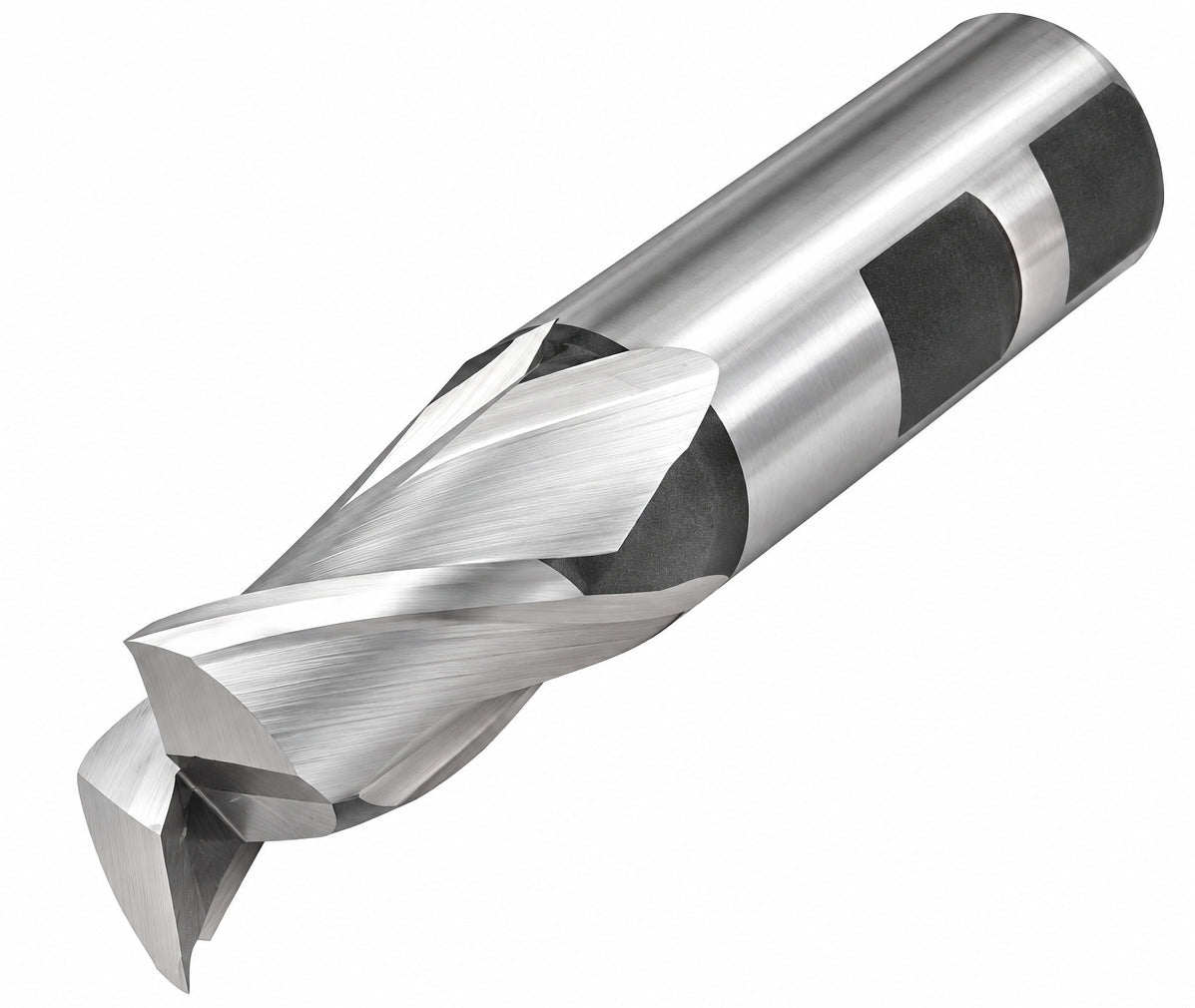 Hepyc 25mm HSSE DIN327N End Mill 2 Flute 30° Helix Short Series - Twin Eagle Imports