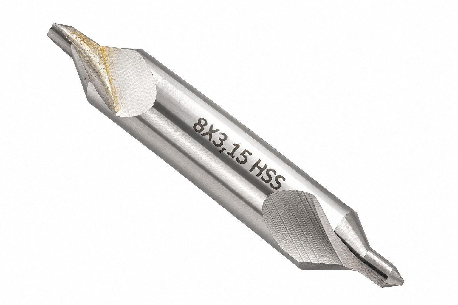 Hepyc 3.15mm HSS DIN333A Centre Drill - Twin Eagle Imports