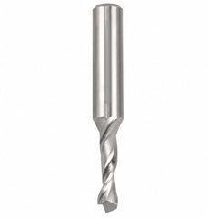 Hepyc 5mm HSSE End Mill 1 Flute 45° Helix Short Series 60mm - Twin Eagle Imports
