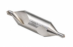 Hepyc 6.3mm HSS DIN333A Centre Drill 118° Taper Shank 80mm Length - Twin Eagle Imports