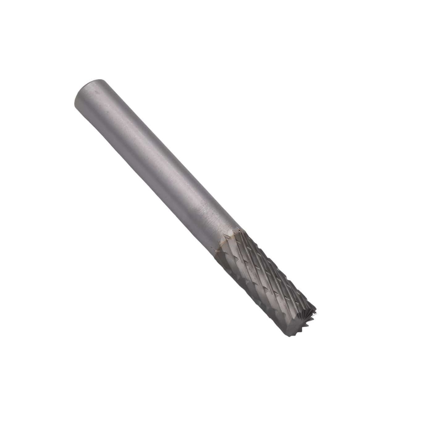 HEPYC CARBIDE BURRS Hepyc 6mm Carbide Cylindrical Rotary Burr Cross Cut Front Cut 50mm