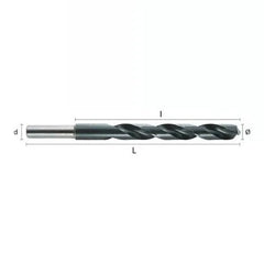 Hepyc Drill HSS DIN338N 19.00mm – Reduced Shank - Twin Eagle Imports