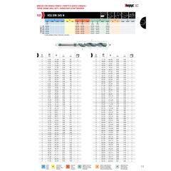 HEPYC DRILLS Hepyc 18mm HSS Morse Taper Shank Drill MT2 DIN 345N
