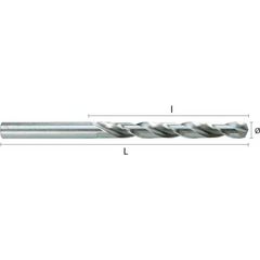 HEPYC DRILLS Hepyc 9/32" HSS Jobber Drill Bit DIN 338