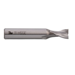 HEPYC ENDMILL Hepyc 11mm Cobalt HSS End Mill DIN327N Short Series 2 Flute 30° Helix