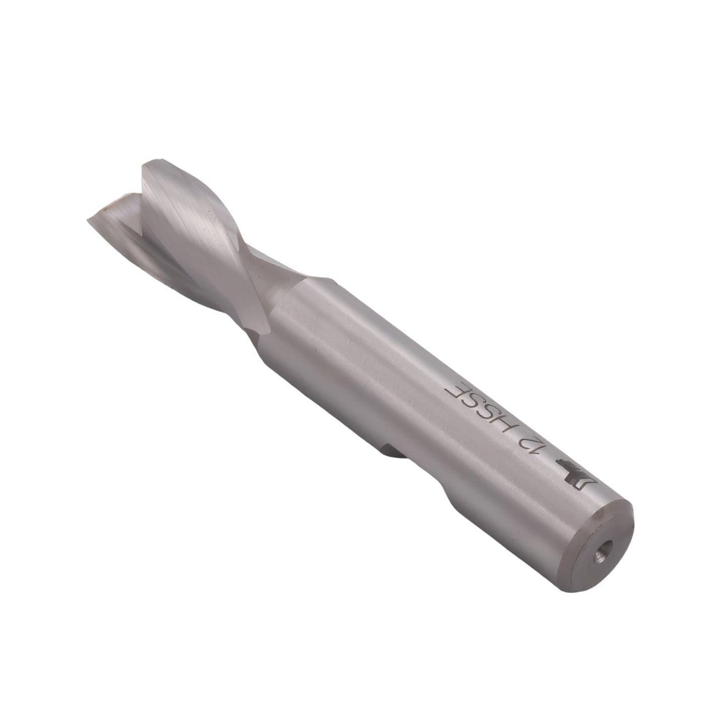 HEPYC ENDMILL Hepyc 12mm Cobalt HSS End Mill DIN327N Short Series 2 Flute 30° Helix